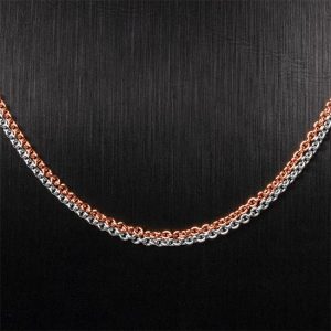 Silver (red gold-plated)