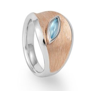 Silver (red gold-plated)