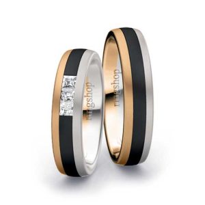 Rose gold/Zirconium/White gold