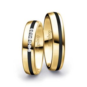 Yellow gold/Zirconium/Yellow gold
