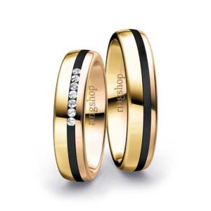 Yellow gold/Zirconium/Rose gold