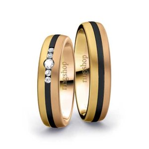 Yellow gold/Zirconium/Rose gold