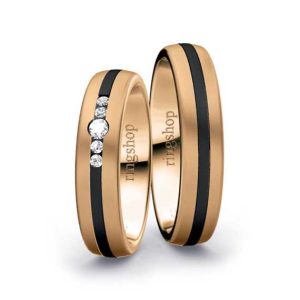 Rose gold/Zirconium/Rose gold