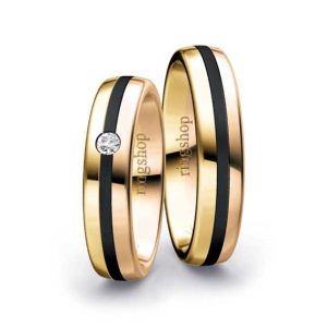 Yellow gold/Zirconium/Rose gold