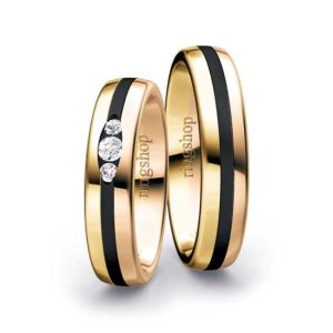 Yellow gold/Zirconium/Rose gold