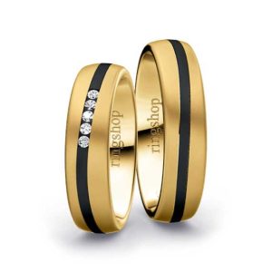 Yellow gold/Zirconium/Yellow gold