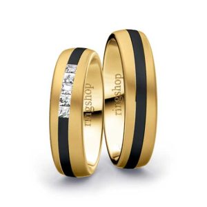 Yellow gold/Zirconium/Yellow gold