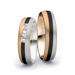 Rose gold/Zirconium/White gold
