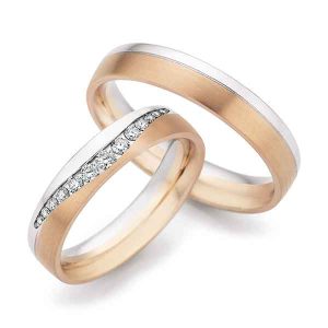 Champagne gold/White gold