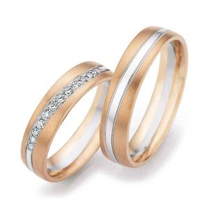 Rose gold/White gold/Rose gold
