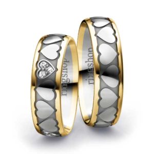 Yellow gold/Platinum/Yellow gold
