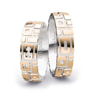 Rose gold/White gold