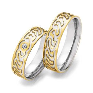 Yellow gold/White gold