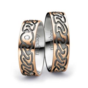 Red gold/Platinum