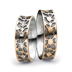 Rose gold/Platinum