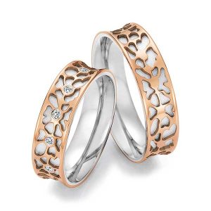 Rose gold/White gold