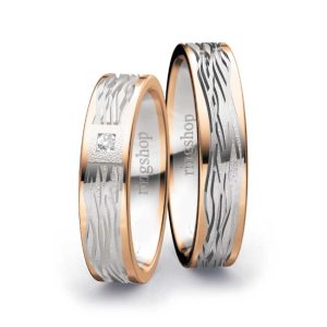 Red gold/White gold/Red gold