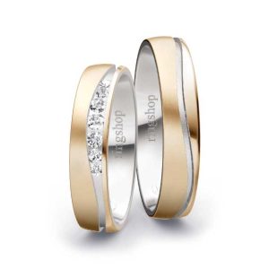 Champagne gold/White gold