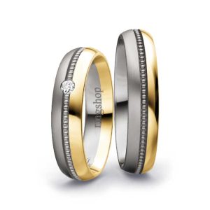 Palladium/Yellow gold