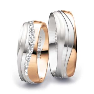 White gold/Red gold