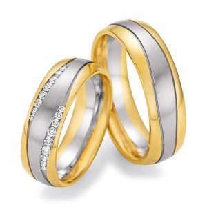 Yellow gold/White gold/Yellow gold