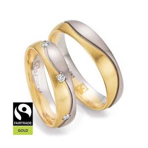 White gold/Yellow gold Fairtrade