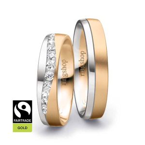 Rose gold/White gold Fairtrade