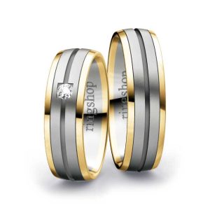 Yellow gold/Platinum/Yellow gold