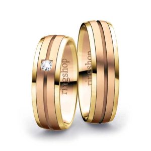 Yellow gold/Red gold/Yellow gold