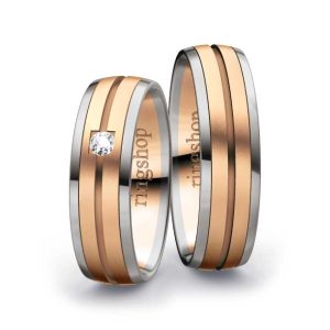 Platinum/Red gold/Platinum