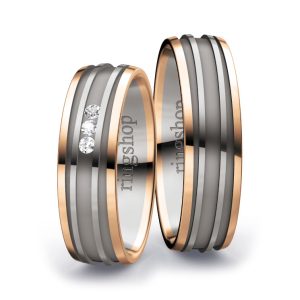 Red gold/Palladium/Red gold