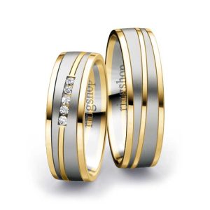 Yellow gold/Platinum/Yellow gold
