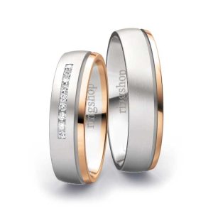 White gold/Red gold