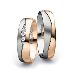 Platinum/Red gold