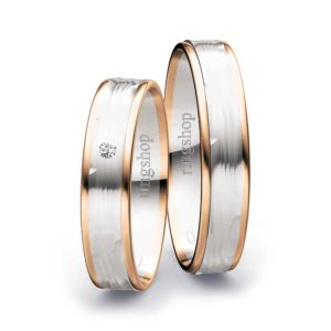 Red gold/White gold/Red gold