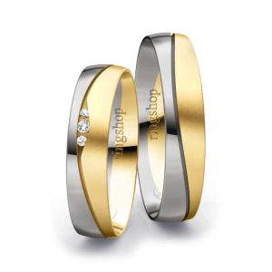 Palladium/Yellow gold