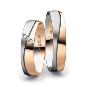 Platinum/Red gold