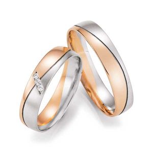 White gold/Red gold