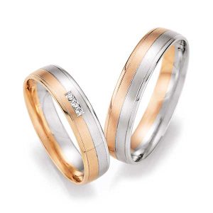 White gold/Red gold
