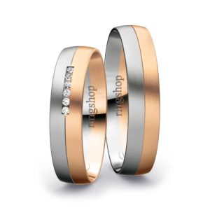 Platinum/Red gold