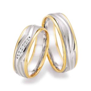 Yellow gold/White gold/Yellow gold