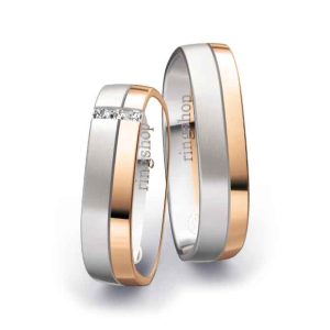 White gold/Red gold