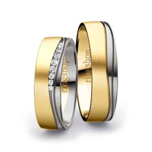 Yellow gold/Palladium