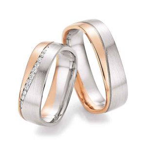 White gold/Red gold