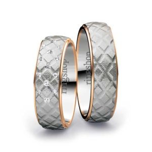 Red gold/Platinum/Red gold