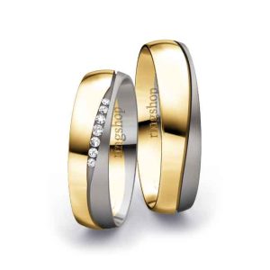 Yellow gold/Palladium