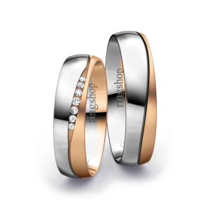Platinum/Red gold