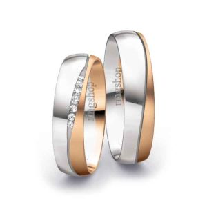 White gold/Red gold
