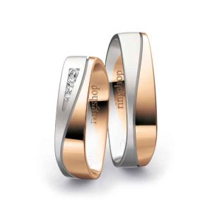 White gold/Red gold