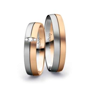 Platinum/Red gold